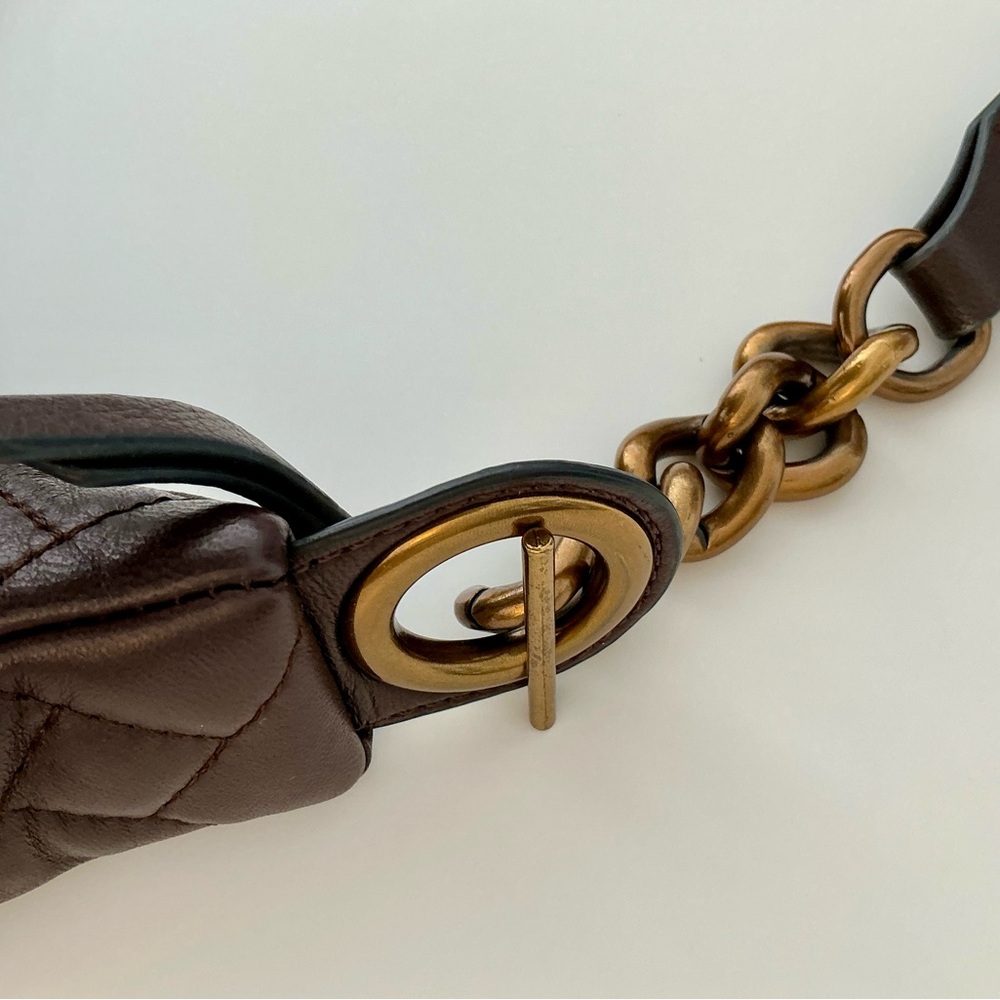 Kurt Geiger Large Kensington Leather Hobo - Picture 12 of 16